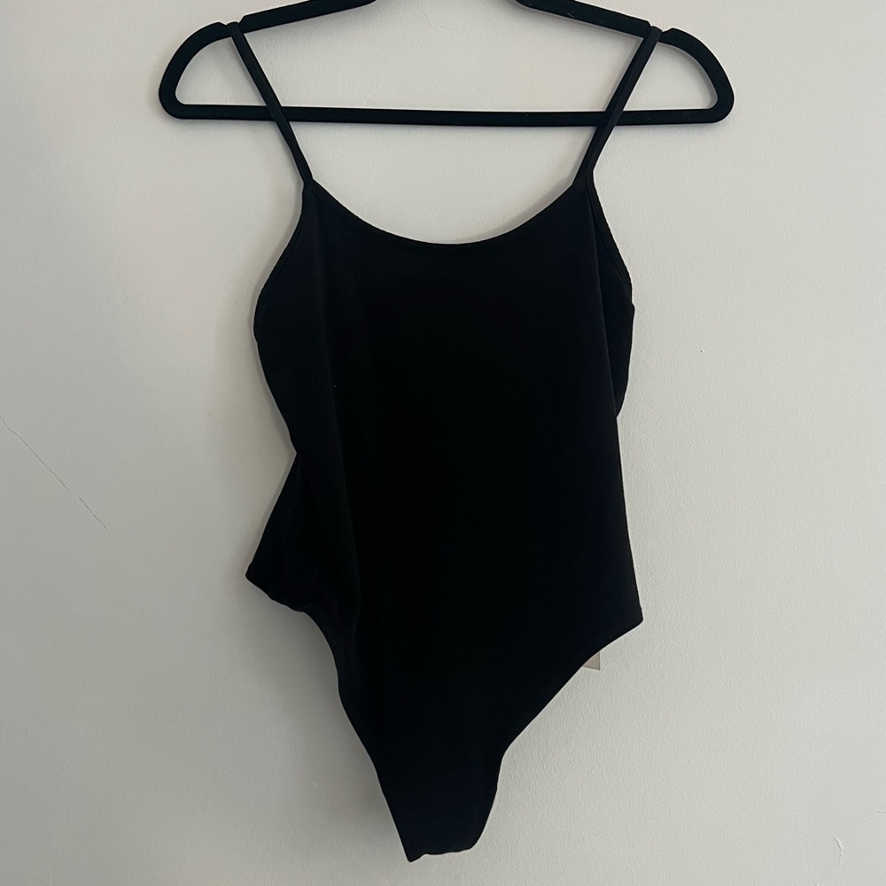Black Aritzia TNA Cami Bodysuit Size M